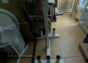 Stojak na sztangi olimpijskie