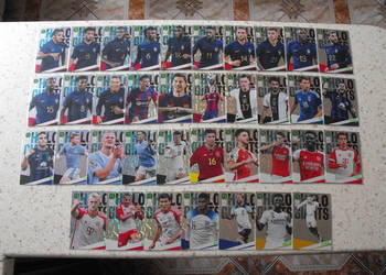 Karty piłkarskie HOLO GIANTS z edycji TOP CLASS 2024