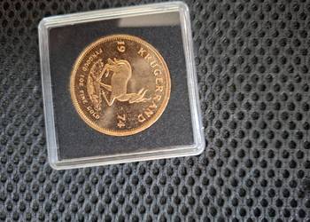 Moneta krugerrand 1uncja rok 1974