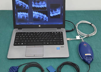 2 X Radiowizjografia RVG Sirona Xios (rozmiar 1 + 2)  + laptop RTG