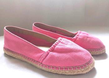 Espadryle różowe r. 37,5 Aldo stan bdb-