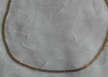 EFEKTOWNY, SZEROKI ŁAŃCUSZEK ZŁOCONY