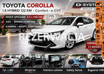 Toyota Corolla 21-22 Salon Polska 1.8 HYBRID 1wł z Pakietem TECH Zimowy Be…