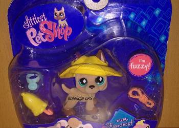 NOWY ZESTAW LPS dog fuzzy #636 UNIKAT Littlest Pet Shop