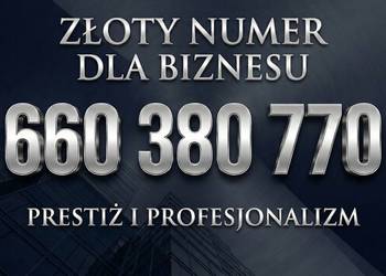 Złoty numer VIP 660_380_770 | Idealny dla Biznesu | Prestiż