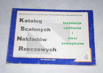 KSNR 4 Instalacje sanitarne i sieci zewnętrzne