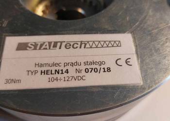 Hamulec prądu stałego typ HELN14  30Nm  104-127VDC