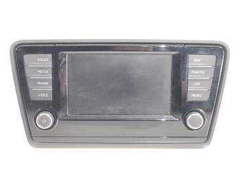 RADIO SKODA OCTAVIA III 5E0919605J ODTWARZACZ MULTIMEDIA, STEREO