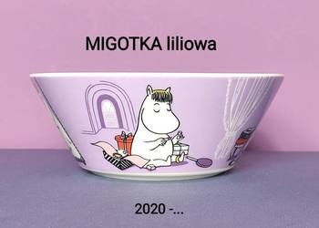 Muminki MISECZKA Moomin Arabia Finland - PANNA MIGOTKA - z naklejką