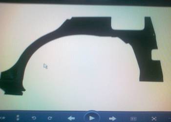 REPERATURKA BŁOTNIKA TYLNEGO LE/PR - MAZDA 626 4D 97-02