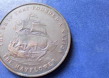 Stare monety Medal THE MAYFLOWER / 97