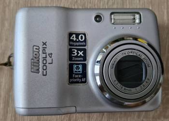 Aparat cyfrowy Nikon Coolpix L4, za 150 zł