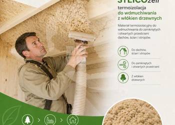 STEICOzell – termoizolacja do wdmuchiwania z włókien drzewnych | STEICO