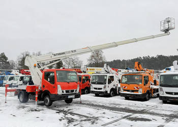 Nissan Cabstar Podnośnik Koszowy 27m RUTHMANN TB 270 Zwyżka UDT Wumag GSR …