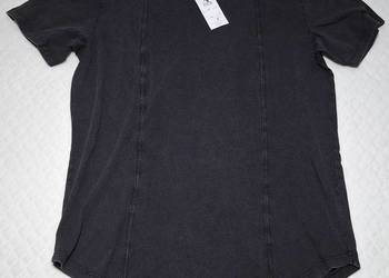 Koszulka, krótki rękaw, T-shirt, Reserved, XL, czarna, melanż, serek (Odzie