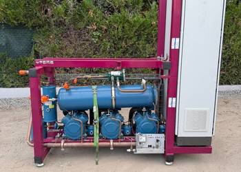 ZESTAW SPRĘŻAREK FRASCOLD 3× Q7-33.1Y  – 3×32,66 m³/h chłodnia mroźnia
