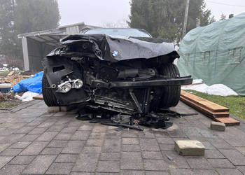 BMW E90 uszkodzone