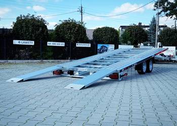 Lorries PL35-5021 Przyczepa laweta DMC 3500kg / 5m / uchylna