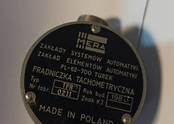 Prądniczka tachometryczna TPR-2 wojskowa Prądniczka tachometryczna TPR-2 wojskowa