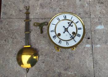 150 Zestaw mechanizm starego zegara Junghans tarcza 14,5cm