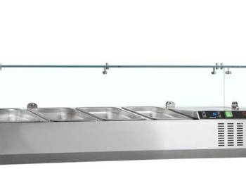 Witryna chłodnicza GN1/4 Tefcold GVC33-120