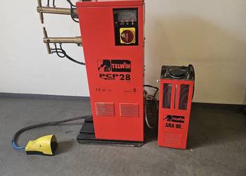 zgrzewarka punktowa TELWIN PCP 28 LCD 400 V z chłodnicą TELWIN GRA 90