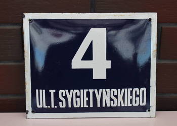 stara emaliowana tabliczka stara emaliowana tabliczka