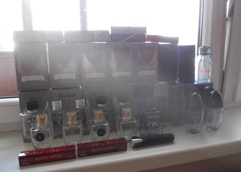 Puste flakony po perfumach Bi-es,Calvin Klein,Hugo Boss itd..