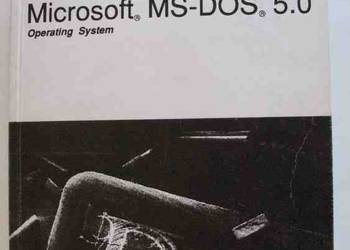MICROSOFT MS DOS 5.0 OPERATING SYSTEM