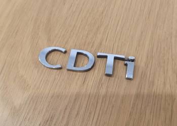 "CDTi" emblemat znaczek na klapę bagażnika Rover 75 MG ZT