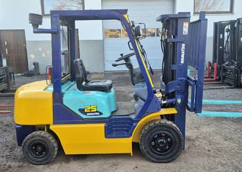 Wózek Widłowy KOMATSU FD25T - Diesel - Triplex 4.30 m - Stan BDB