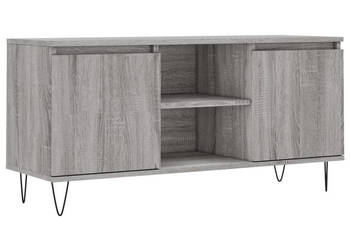 Szafka pod telewizor szary dąb sonoma 104x35x50 cm WM-827018
