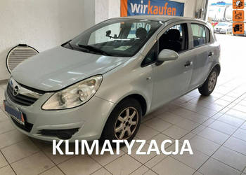 Opel Corsa 5 drzwi, mocny silnik, niezawodna benzyna, klimatyzacja, Aux, I…