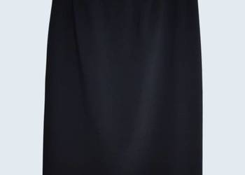 Damska spódnica klasyczna ołówkowa czarna Paskion Romantic 40/L