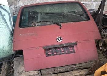 Klapa bagażnika tył Volkswagen Transporter T4 – czerwona