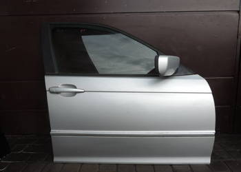 DRZWI PRAWY PRZÓD BMW E46 SEDAN FL TTITAN SILBER 354/7