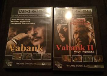 Vabank dwie części filmy. Cena za komplet!