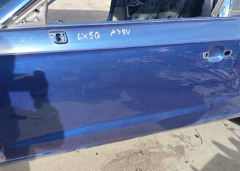 DRZWI LEWY PRZÓD AUDI A3 8V3 LX5Q 3-DRZWI