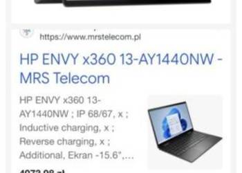 laptop dotykowy hp nowy