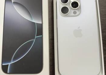 iPhone 16 pro 128 GB biały
