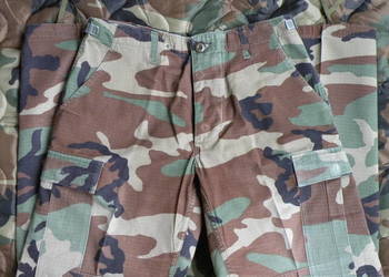 Spodnie bdu woodland ripstop small short