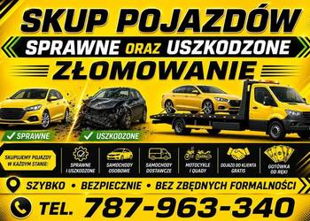 SKUP AUT SAMOCHODÓW POJAZDÓW SPRAWNYCH ORAZ USZKODZONYCH