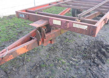 przyczepa KRONE optimat jednoosiowa rozrzutnik