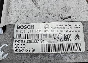 Sterownik silnika 0 281 011 090