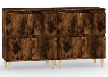 Komody 2 szt. przydymiony dąb 60x35x70 cm WM-3185756
