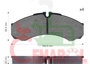 Klocki hamulcowe IVeco daily2992339