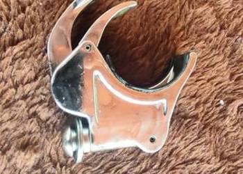 Harley obejma szyba 49 mm Dyna FXDF FXDC FXDWG FXDB chrom OEM 2006-2017