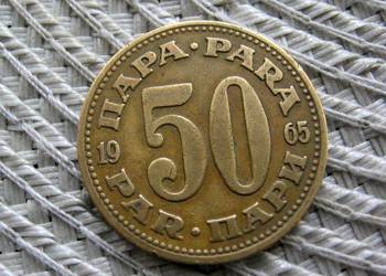 Jugosławia 50 Par 1965r