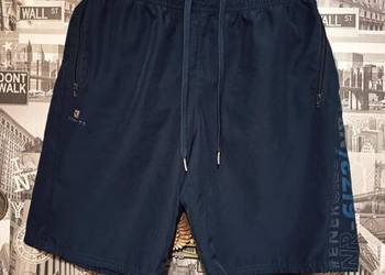 Spodenki Fitness Sportowe Męskie Domyos Decathlon Granatowe M