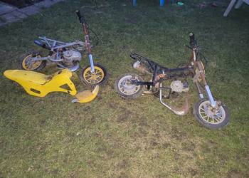 2x Mini Cross 50cc | Baza do odbudowy